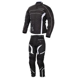 Mono de moto para mujer RSA SW-01 blanco - 2 piezas liquidación