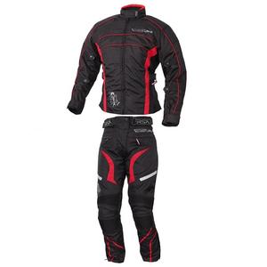 Mono de moto para mujer RSA SW-01 rojo - 2 piezas liquidación