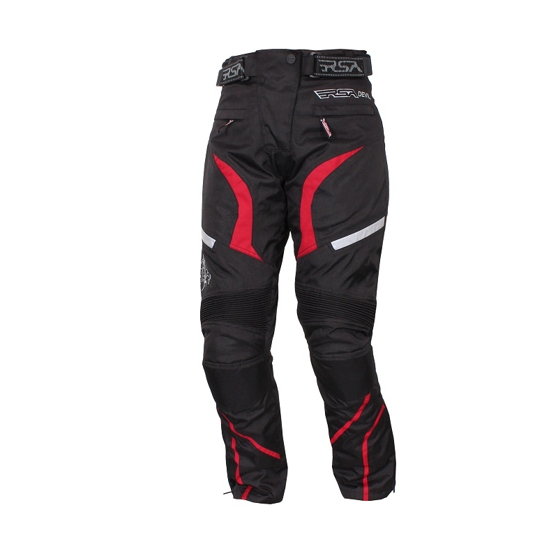 Mono de moto para mujer RSA SW-01 rojo - 2 piezas liquidación