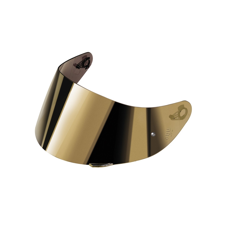 Max Vision iridium plexi dorado para casco Lazer Rafale