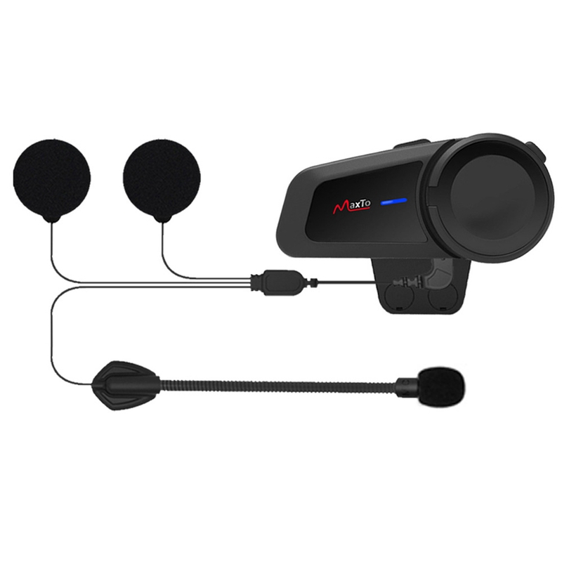 Conjunto de 2 intercomunicadores Bluetooth MaxTo M2