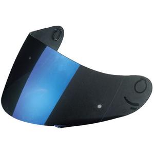 Plexi azul espejo para cascos Lazer Kite, Osprey, Kestrel, Verti
