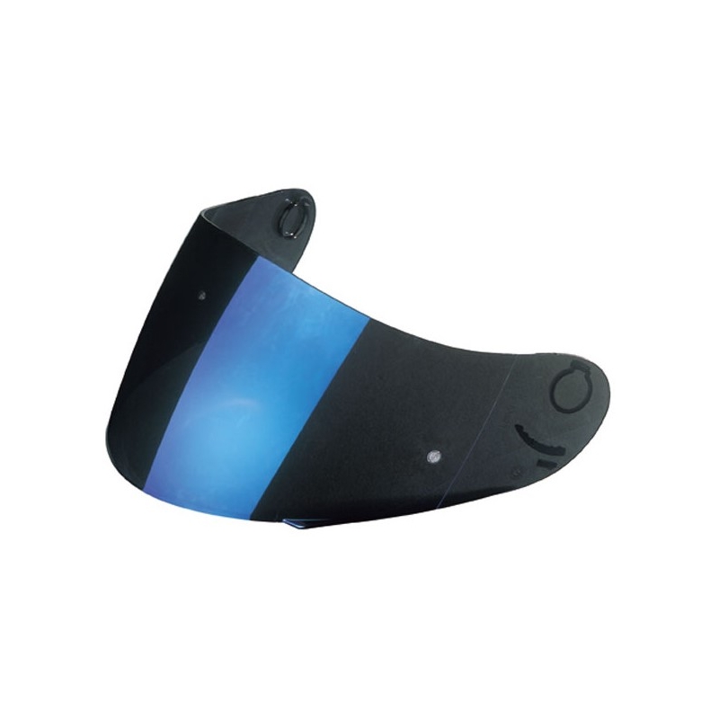 Plexi azul espejo para cascos Lazer Kite, Osprey, Kestrel, Verti