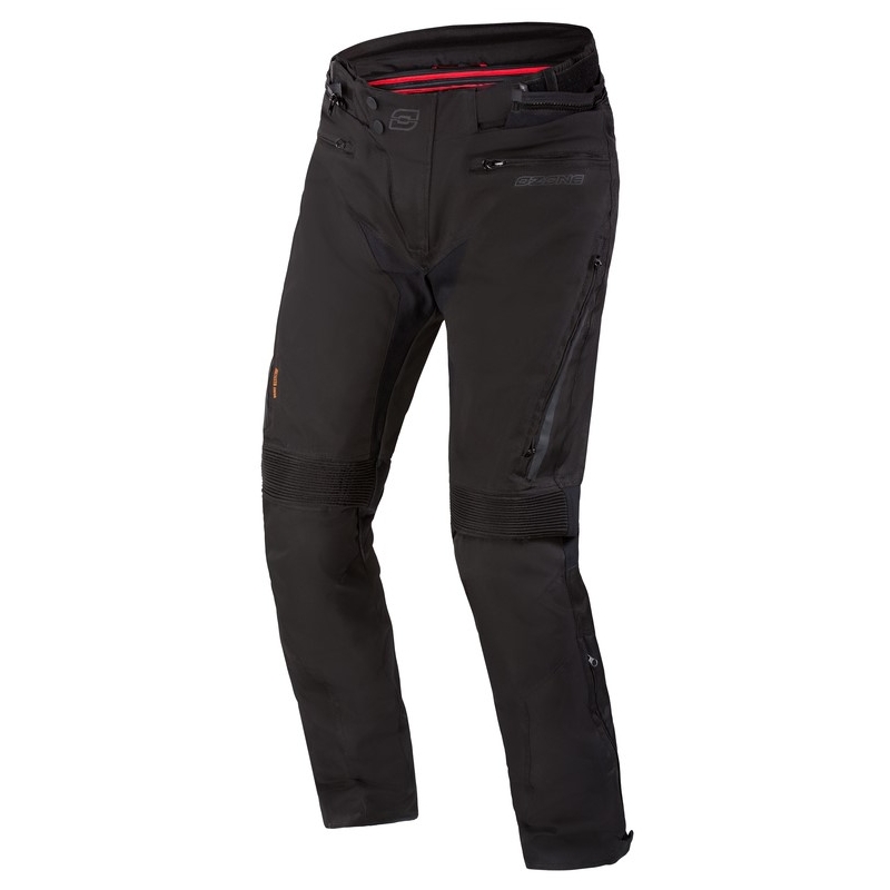 Pantalón Moto Ozone Vulcan Acortado Negro