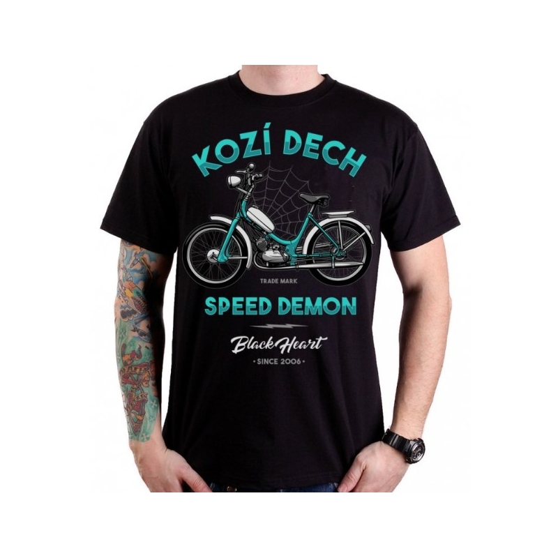 Camiseta hombre Black Heart Goat Breath