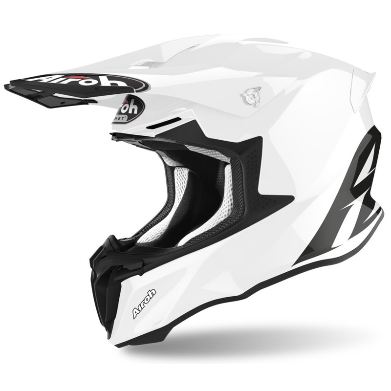 Casco motocross Airoh Twist Color blanco