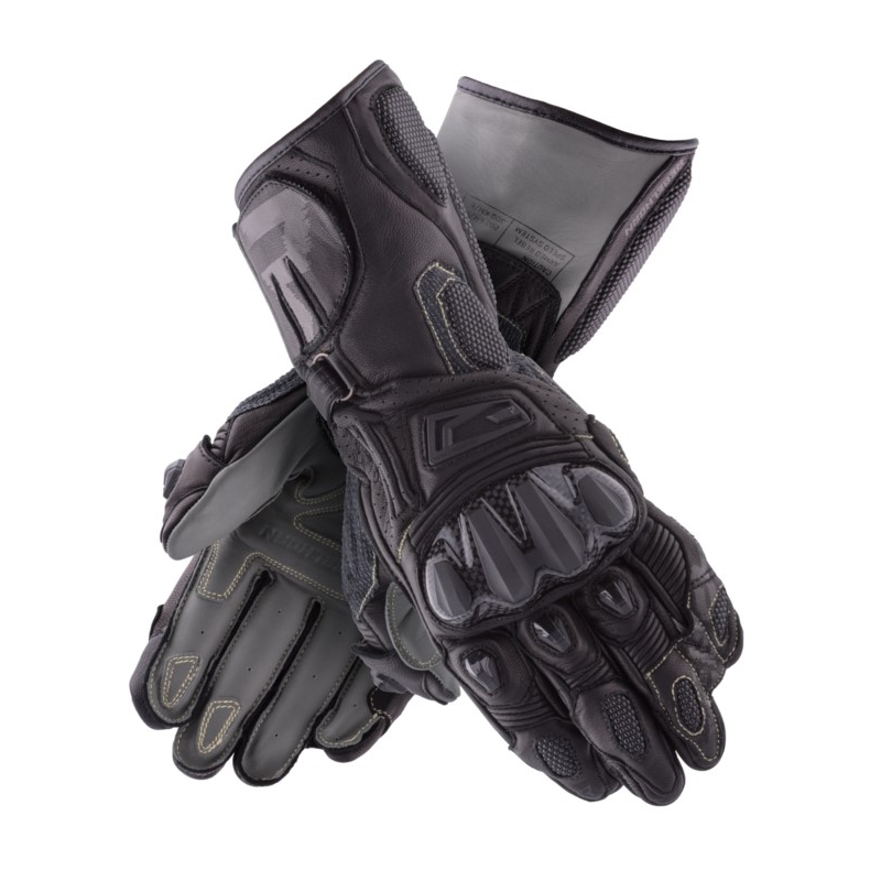 Guantes de moto Rebelhorn Rebel negro liquidación