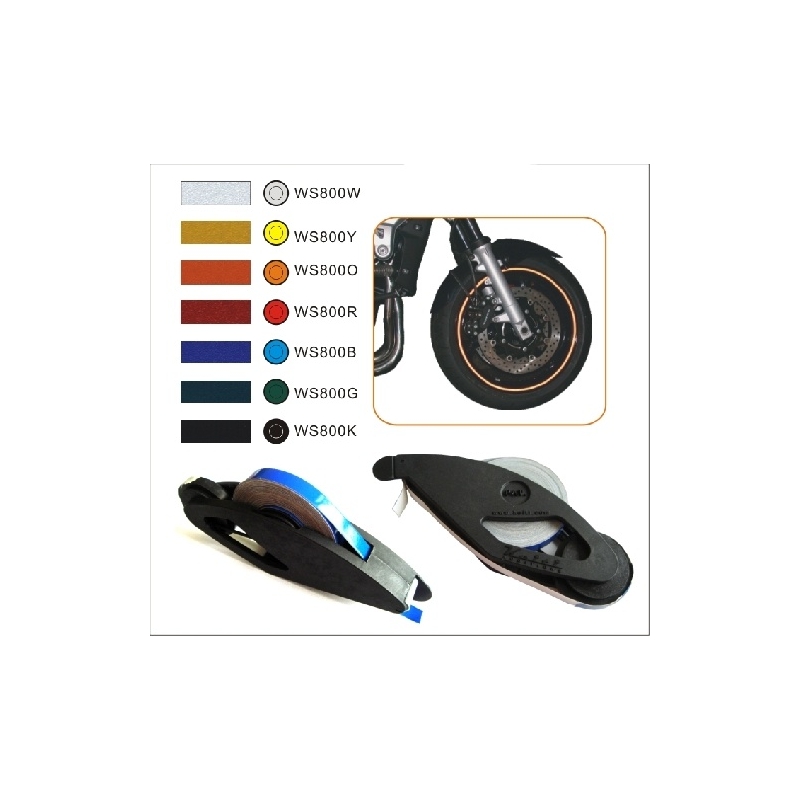 Cintas reflectantes Keiti para llantas