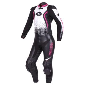 Mono de mujer Tschul 586 negro-blanco-rosa liquidación