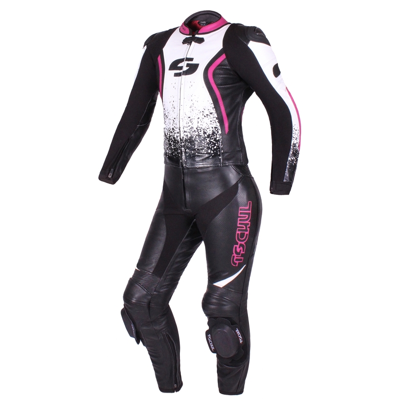 Mono de mujer Tschul 586 negro-blanco-rosa liquidación