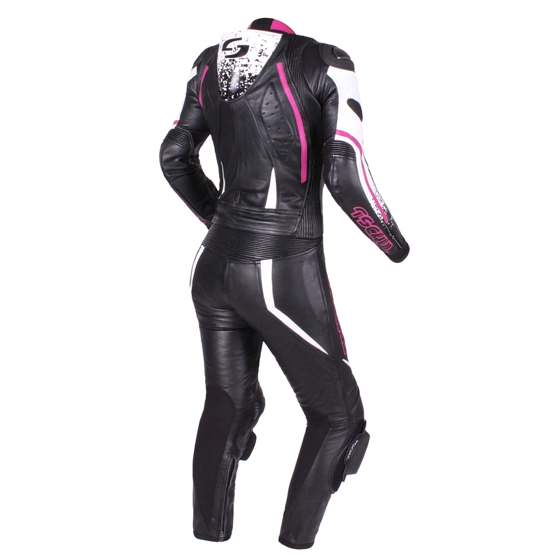 Mono de mujer Tschul 586 negro-blanco-rosa liquidación