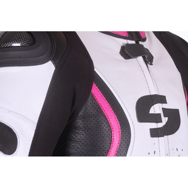 Mono de mujer Tschul 586 negro-blanco-rosa liquidación