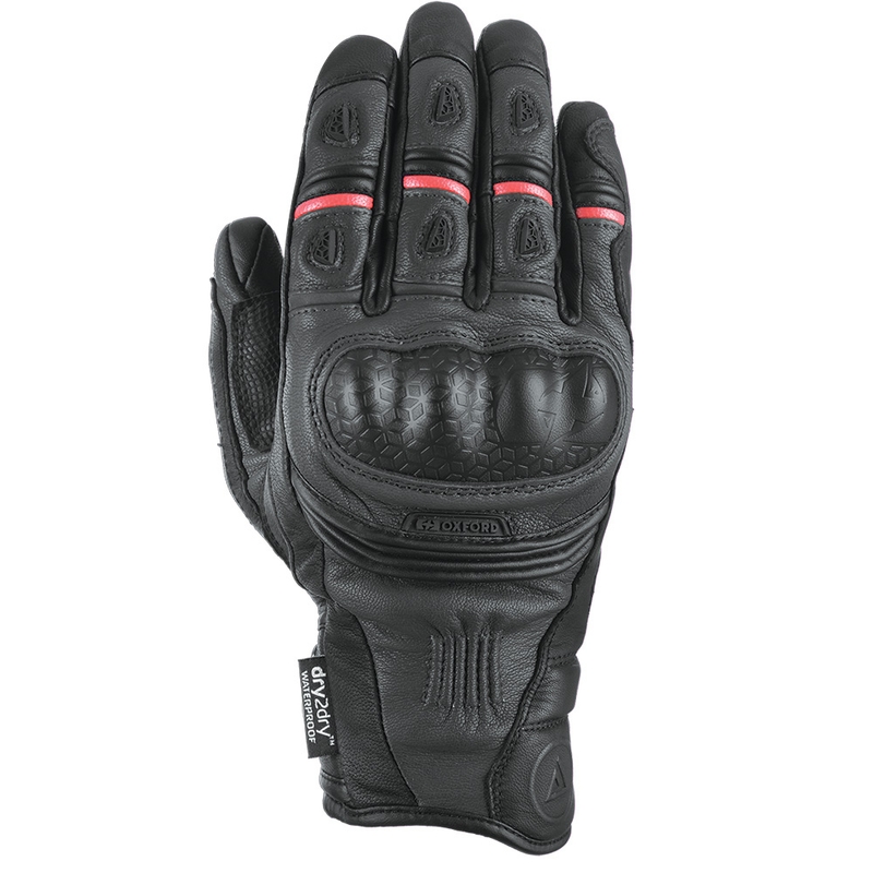 Guantes de moto Oxford Advanced Mondial cortos negros