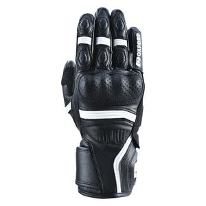 Guantes de moto Oxford RP-5 2.0 blanco y negro