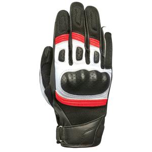 Guantes de moto Oxford RP-6S negro-rojo-blanco