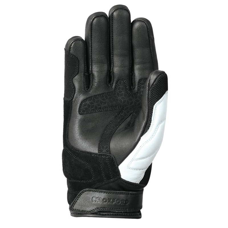 Guantes de moto Oxford RP-6S negro-rojo-blanco