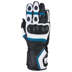 Guantes Oxford RP-5 2.0 de mujer blanco-negro-azul
