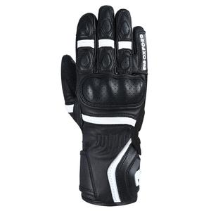 Guantes de moto Oxford RP-5 2.0 para mujer en blanco y negro