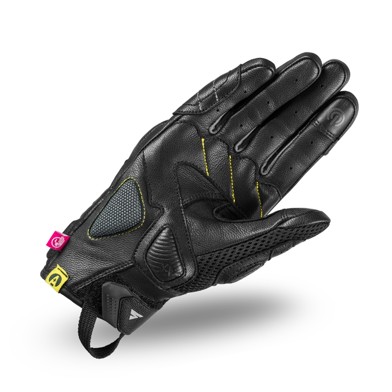 Guantes de moto para mujer Shima Rush negro