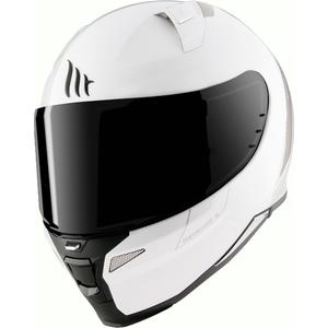 Casco integral de moto MT Revenge 2 Solid White Gloss liquidación