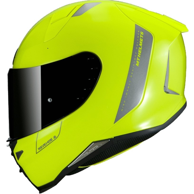 Integrální přilba na motorku MT Revenge 2 Solid fluo žlutá výprodej