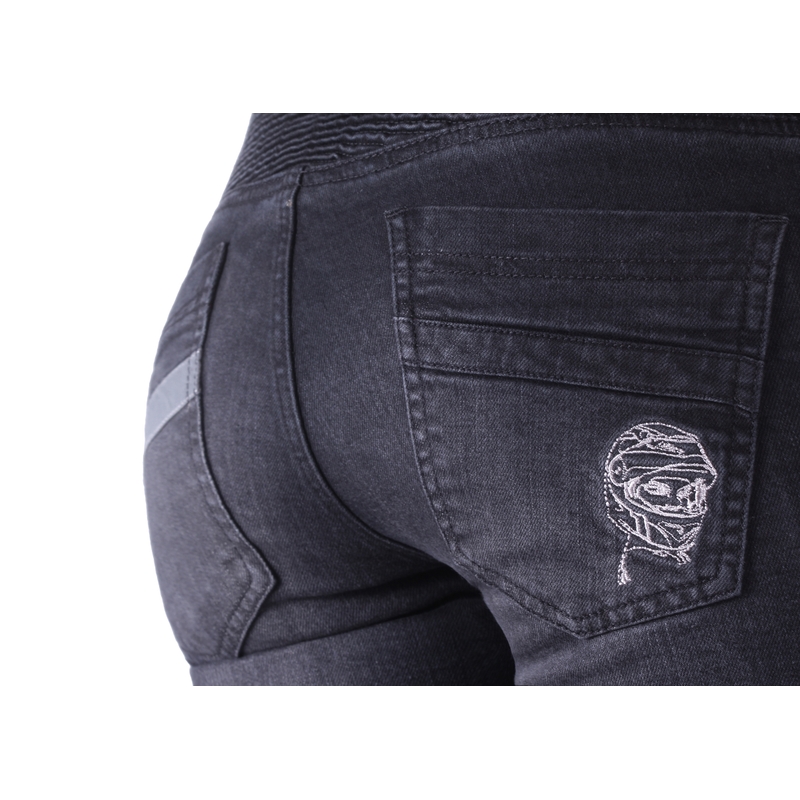 Vaqueros Street Racer Spike II Slim fit CE de mujer negros