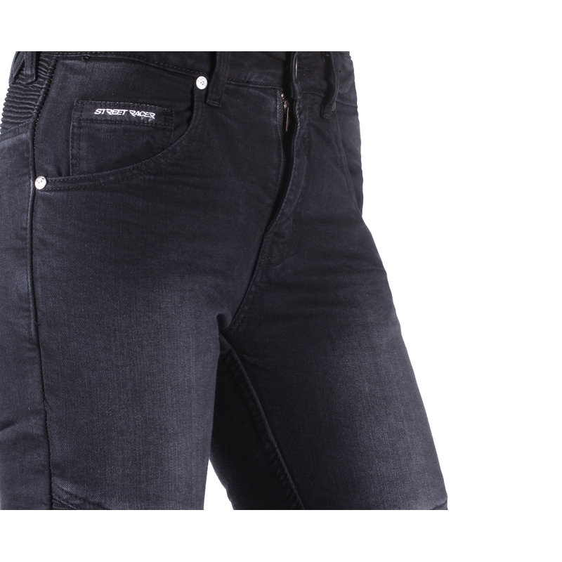 Vaqueros Street Racer Spike II Slim fit CE de mujer negros