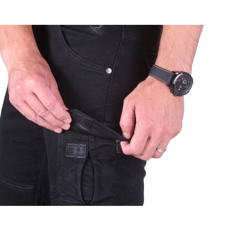 Street Racer Cargo CE Negro Jeans Moto