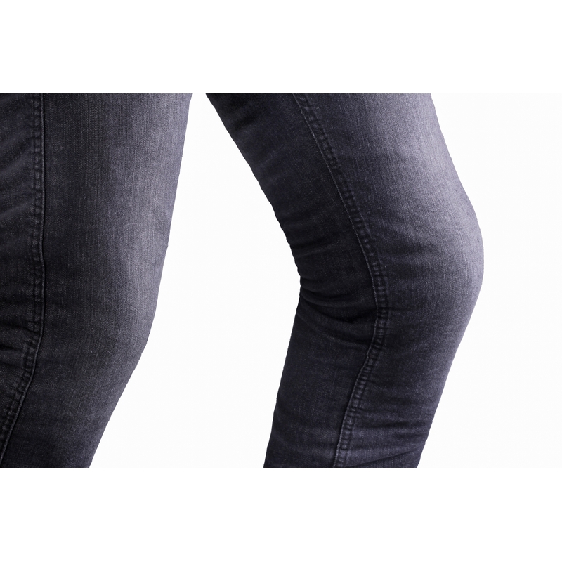 Pantalón vaquero para moto RSA Route CE ampliado negro