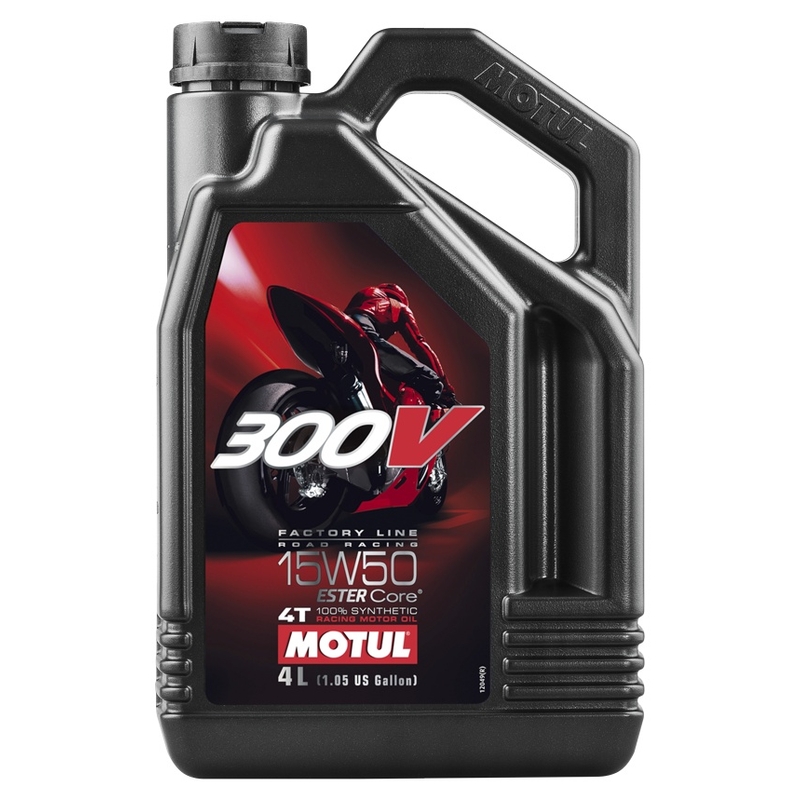 Aceite Motul 300V 4T FL Road Racing 15W50 4 l