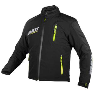 Shot Chaqueta Climatic negro-amarillo fluo liquidación