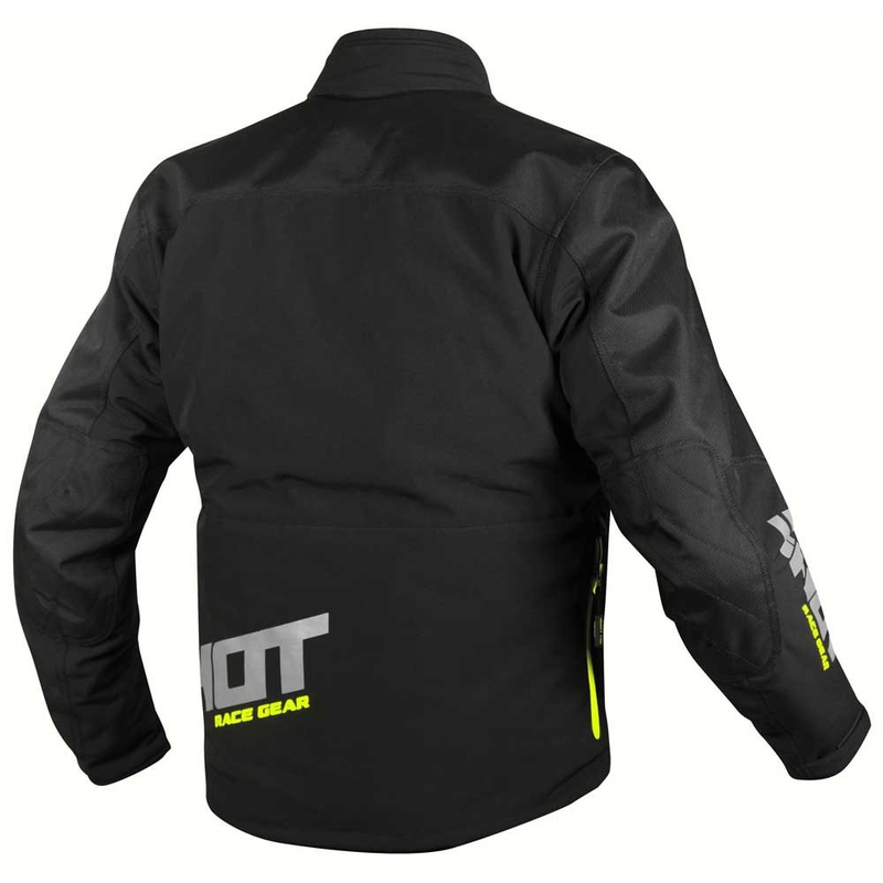 Shot Chaqueta Climatic negro-amarillo fluo liquidación
