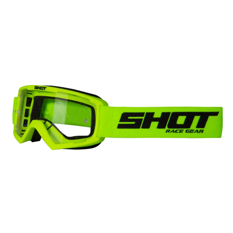 Dětské motokrosové brýle Shot Rocket fluo žluté