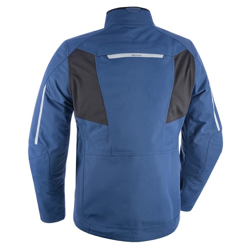 Chaqueta de moto Oxford Advanced Hinterland Azul-Negro liquidación