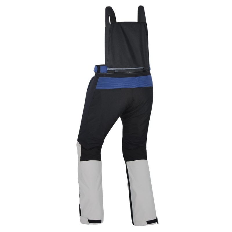 Pantalón de moto Oxford Advanced Mondial Gris, Negro y Azul liquidación