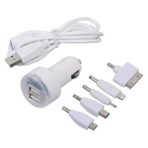 Cargador de teléfono 12V 2,1A (iPhone 4/5/6, micro USB, Nokia)