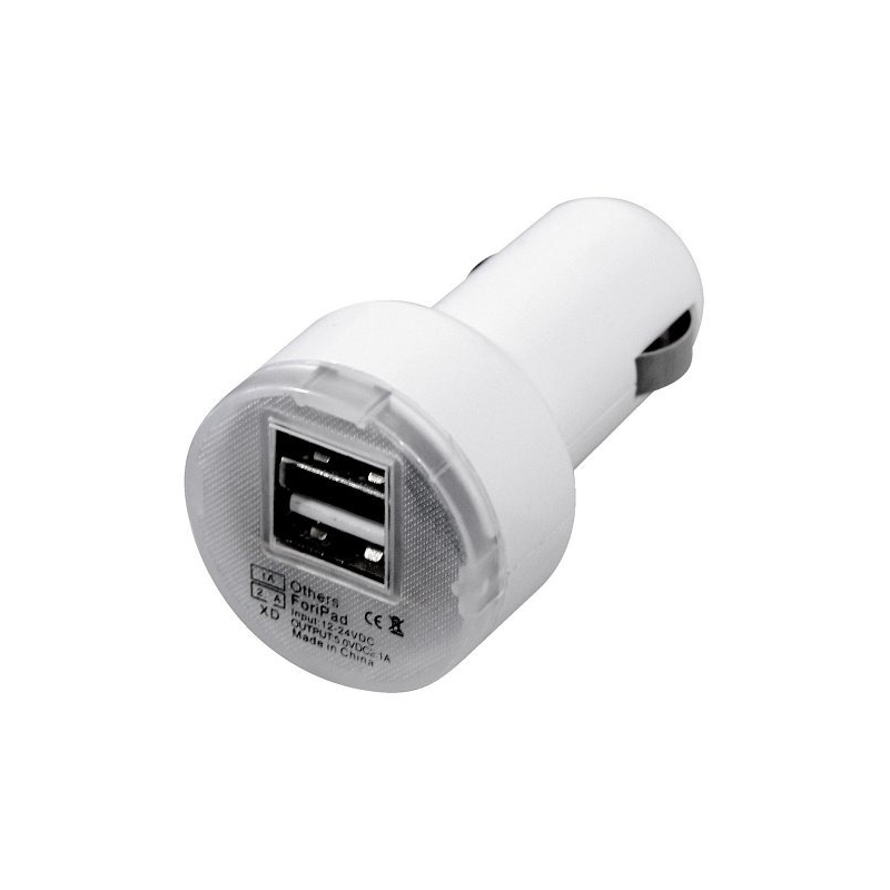 Cargador de teléfono 12V 2,1A (iPhone 4/5/6, micro USB, Nokia)