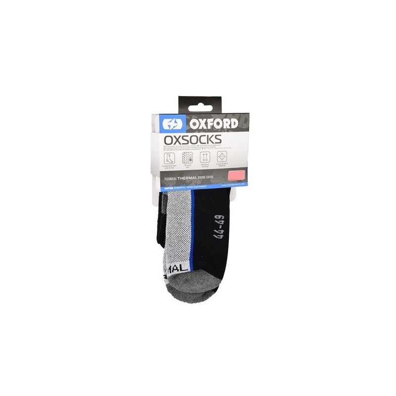 Calcetines Oxford Térmicos gris-negro-azul
