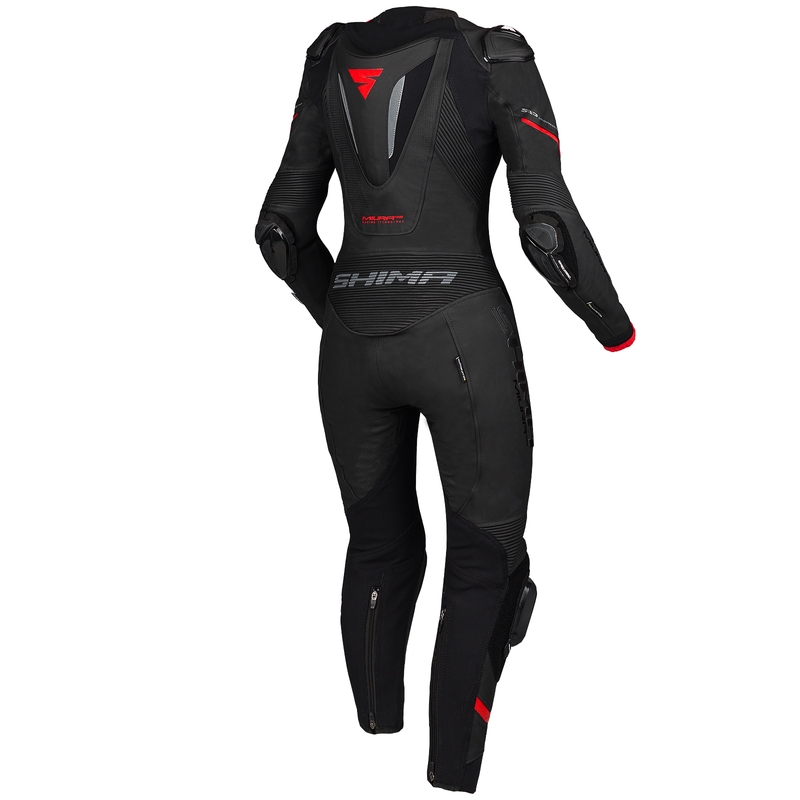 Mono de mujer Shima Miura RS negro-rojo
