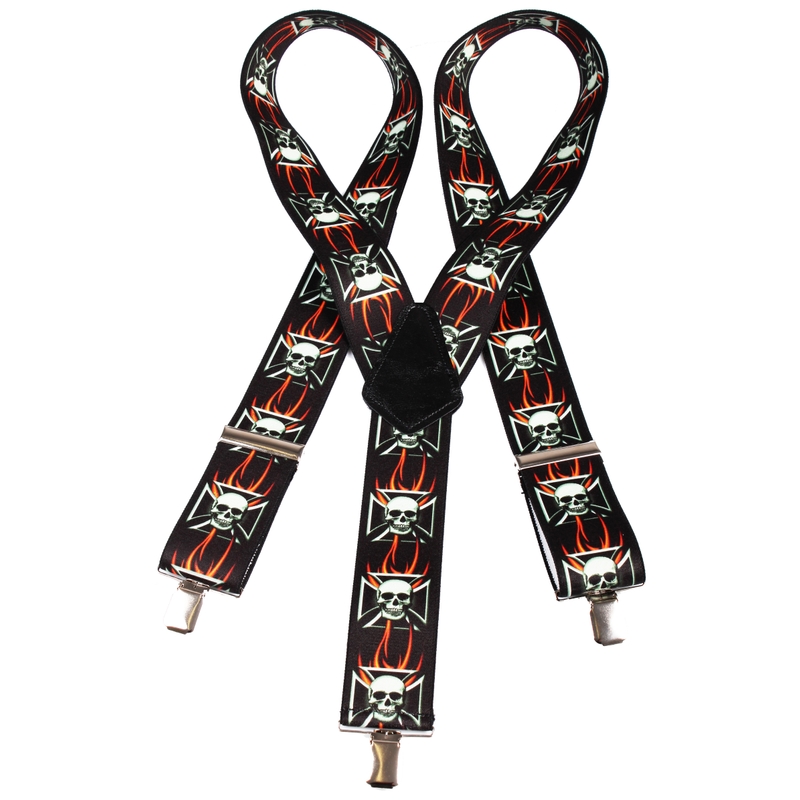 Tirantes con motivo Calavera 10