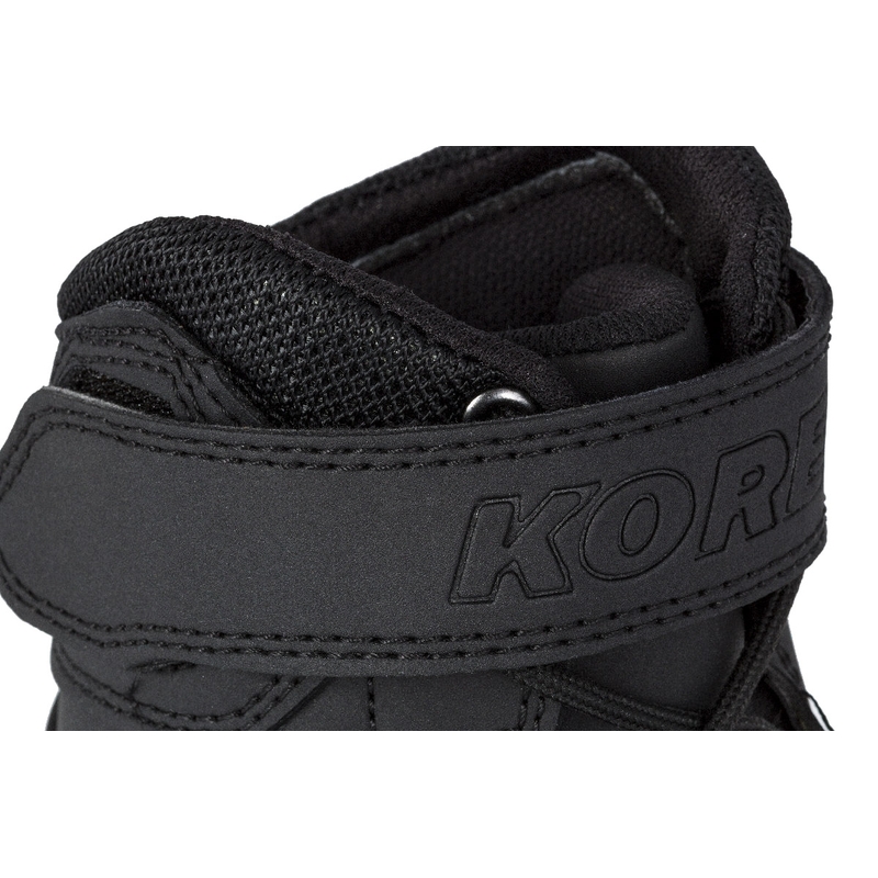 Botas de moto Kore Velcro 2.0 para mujer en blanco y negro