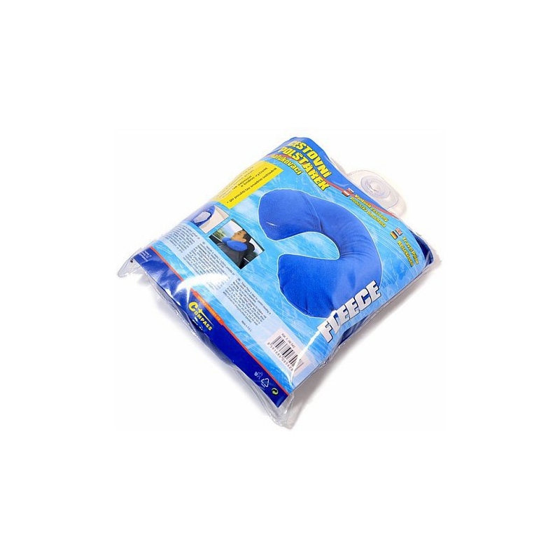 Polštářek cestovní nafukovací FLEECE