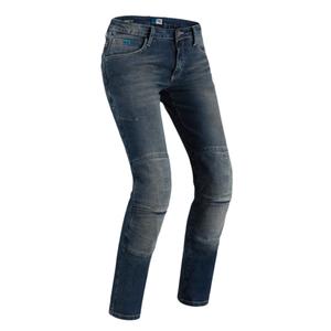 Vaqueros de moto para mujer PMJ Florida azul liquidación