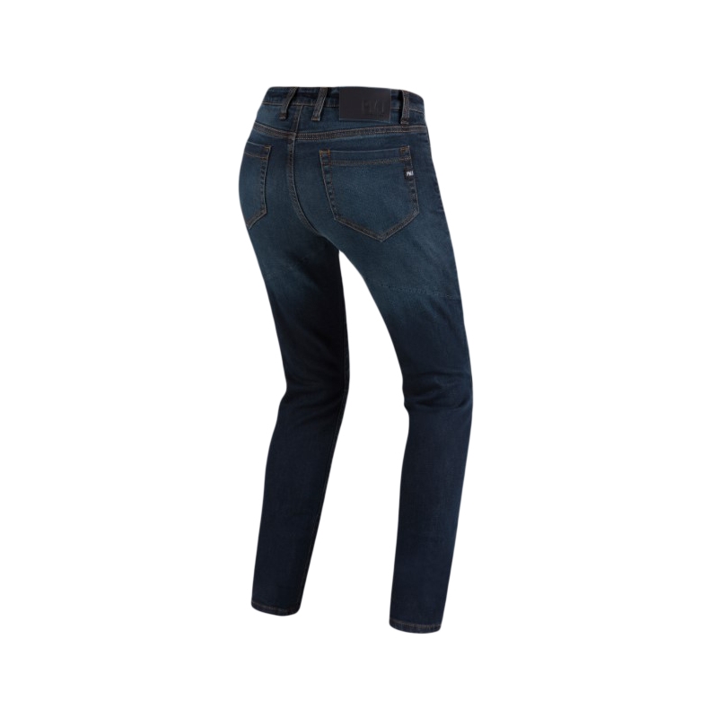 Vaqueros PMJ Caferacer Legend Azul Oscuro para mujer liquidación