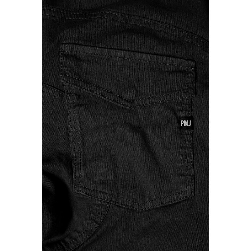 PMJ Santiago motorcycle jeans negro liquidación