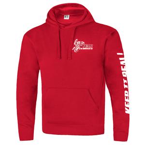 Sudadera Atrápame si puedes rojo