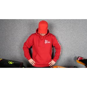 Sudadera Atrápame si puedes rojo