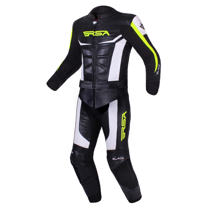 Mono de hombre RSA Blade negro-blanco-amarillo fluo liquidación