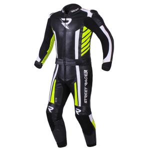 Mono de hombre Street Racer GT6 negro-blanco-amarillo fluo liquidación