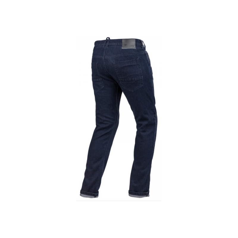 Jeansy na motorku Shima Tarmac 3 Raw Denim tmavě modré výprodej